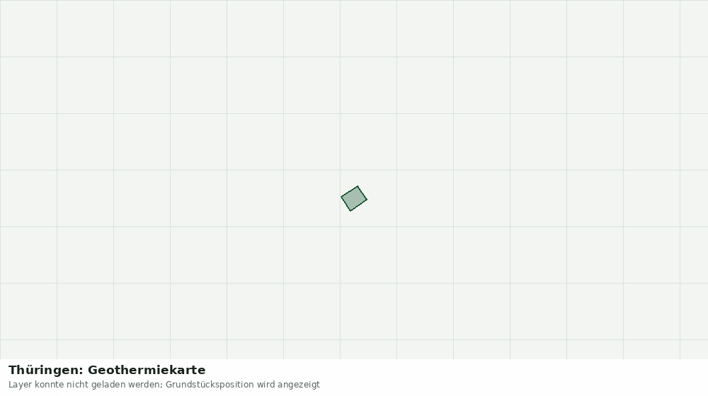 Statische Kartenansicht: Thüringen: Geothermiekarte