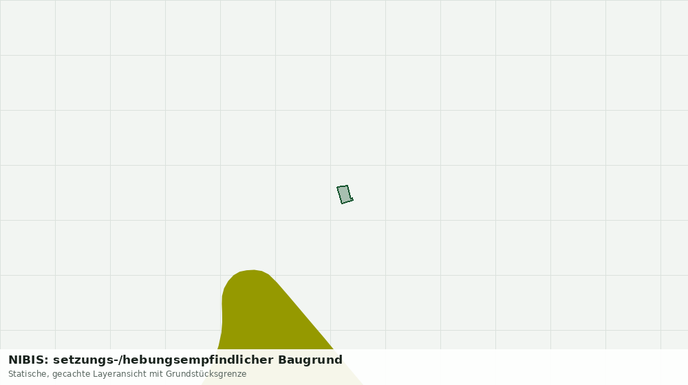 Statische Kartenansicht: NIBIS: setzungs-/hebungsempfindlicher Baugrund