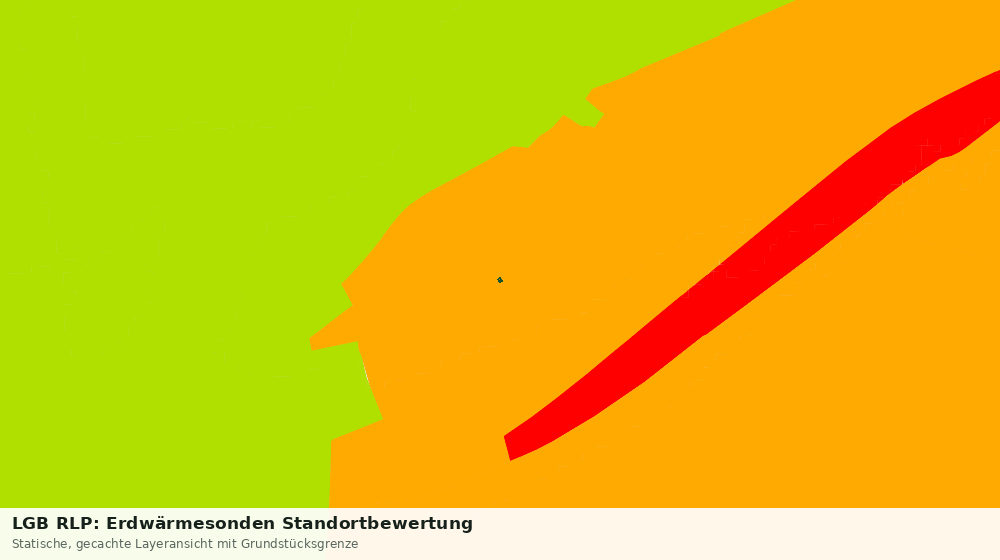 Statische Kartenansicht: LGB RLP: Erdwärmesonden Standortbewertung