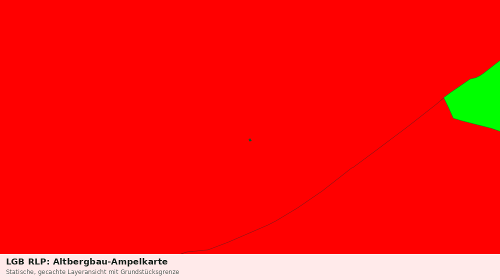 Statische Kartenansicht: LGB RLP: Altbergbau-Ampelkarte