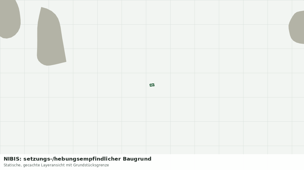 Statische Kartenansicht: NIBIS: setzungs-/hebungsempfindlicher Baugrund