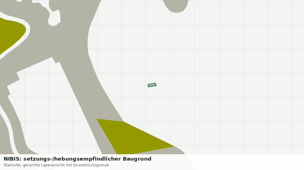 Statische Kartenansicht: NIBIS: setzungs-/hebungsempfindlicher Baugrund
