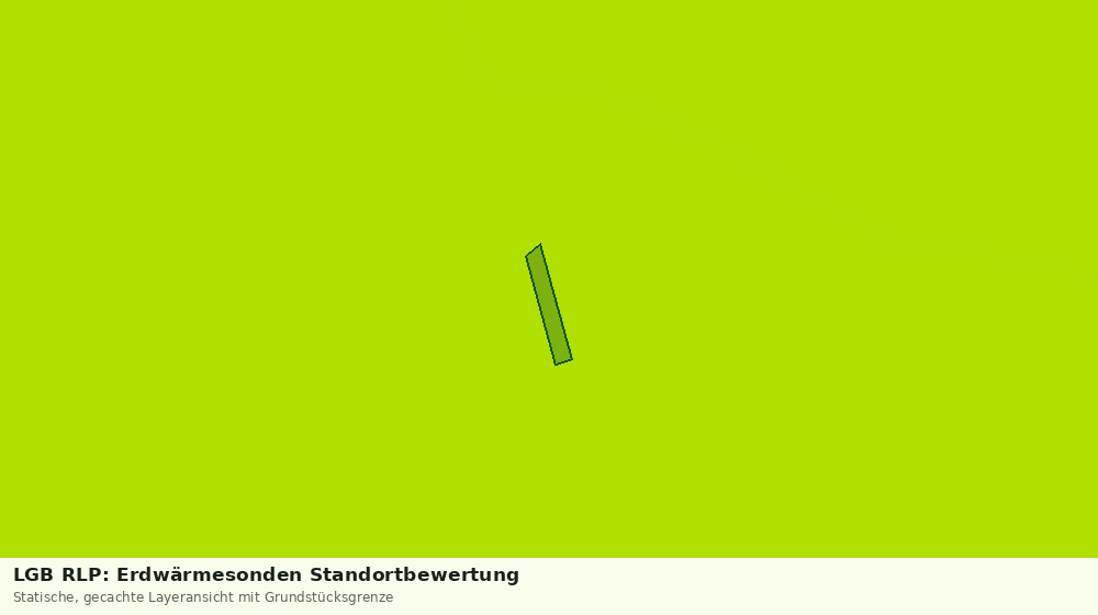 Statische Kartenansicht: LGB RLP: Erdwärmesonden Standortbewertung