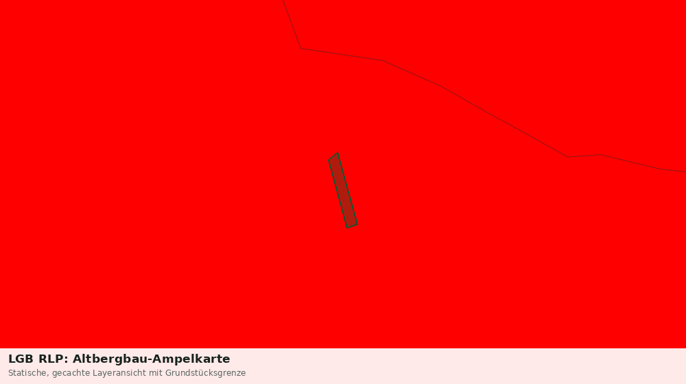 Statische Kartenansicht: LGB RLP: Altbergbau-Ampelkarte