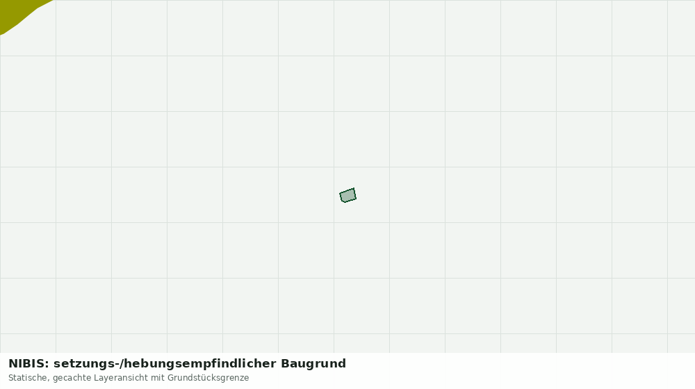 Statische Kartenansicht: NIBIS: setzungs-/hebungsempfindlicher Baugrund