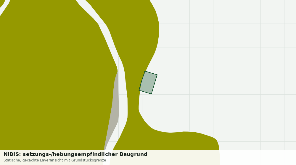 Statische Kartenansicht: NIBIS: setzungs-/hebungsempfindlicher Baugrund