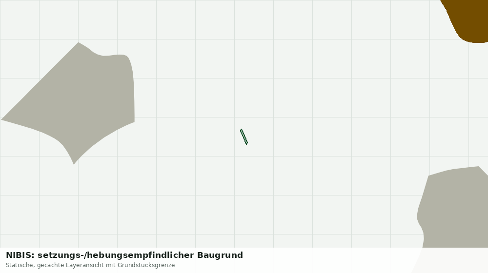 Statische Kartenansicht: NIBIS: setzungs-/hebungsempfindlicher Baugrund