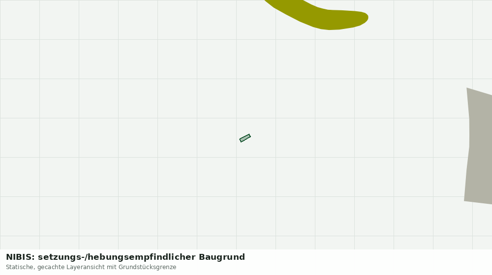Statische Kartenansicht: NIBIS: setzungs-/hebungsempfindlicher Baugrund