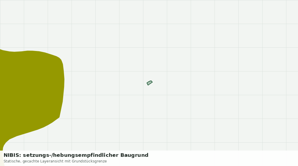 Statische Kartenansicht: NIBIS: setzungs-/hebungsempfindlicher Baugrund