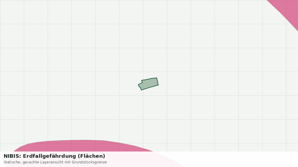 Statische Kartenansicht: NIBIS: Erdfallgefährdung (Flächen)