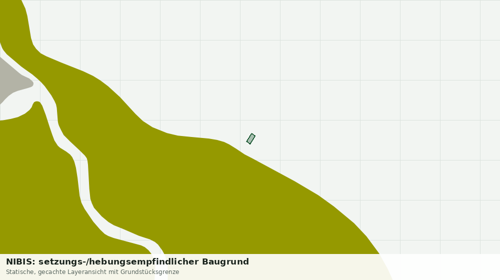 Statische Kartenansicht: NIBIS: setzungs-/hebungsempfindlicher Baugrund