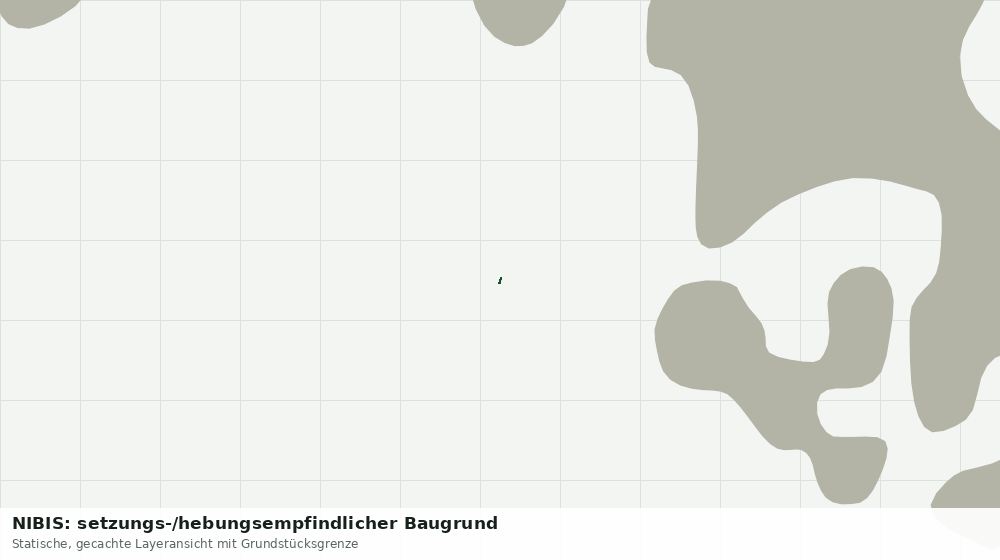 Statische Kartenansicht: NIBIS: setzungs-/hebungsempfindlicher Baugrund