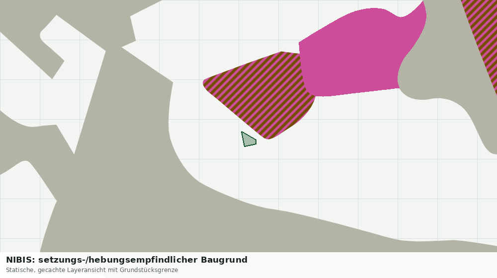 Statische Kartenansicht: NIBIS: setzungs-/hebungsempfindlicher Baugrund