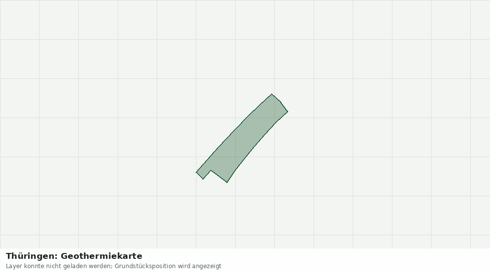 Statische Kartenansicht: Thüringen: Geothermiekarte