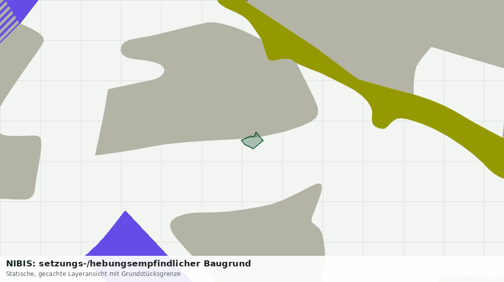 Statische Kartenansicht: NIBIS: setzungs-/hebungsempfindlicher Baugrund