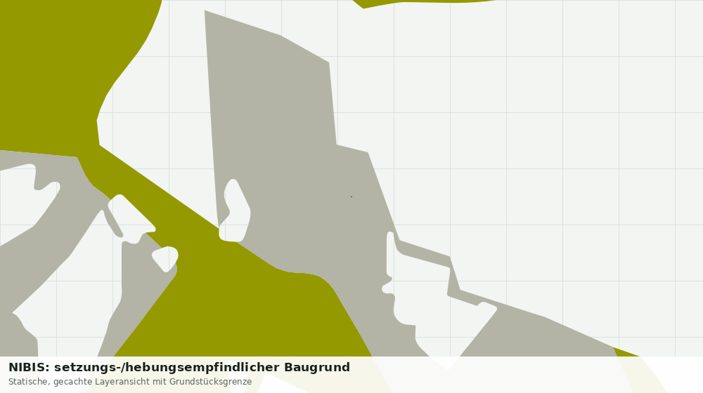 Statische Kartenansicht: NIBIS: setzungs-/hebungsempfindlicher Baugrund