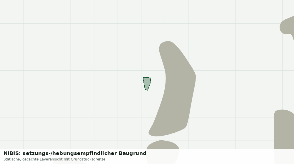 Statische Kartenansicht: NIBIS: setzungs-/hebungsempfindlicher Baugrund