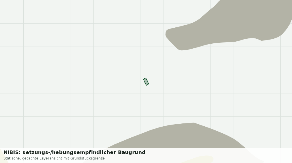 Statische Kartenansicht: NIBIS: setzungs-/hebungsempfindlicher Baugrund