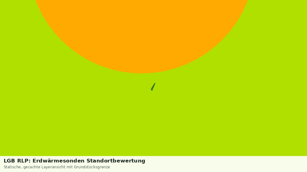 Statische Kartenansicht: LGB RLP: Erdwärmesonden Standortbewertung