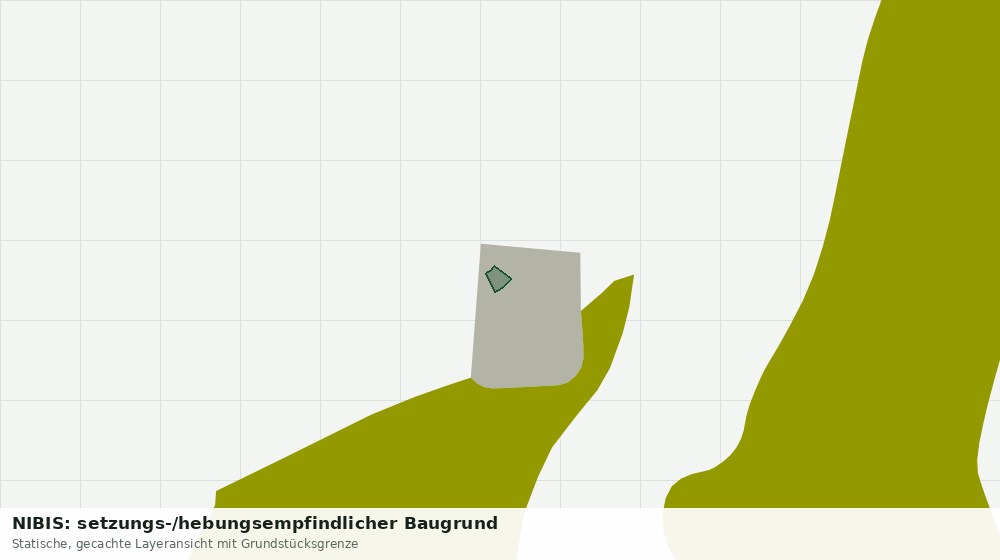 Statische Kartenansicht: NIBIS: setzungs-/hebungsempfindlicher Baugrund