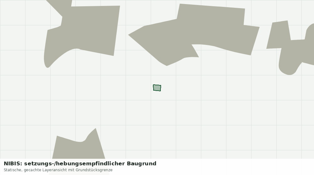 Statische Kartenansicht: NIBIS: setzungs-/hebungsempfindlicher Baugrund
