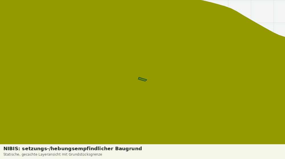 Statische Kartenansicht: NIBIS: setzungs-/hebungsempfindlicher Baugrund