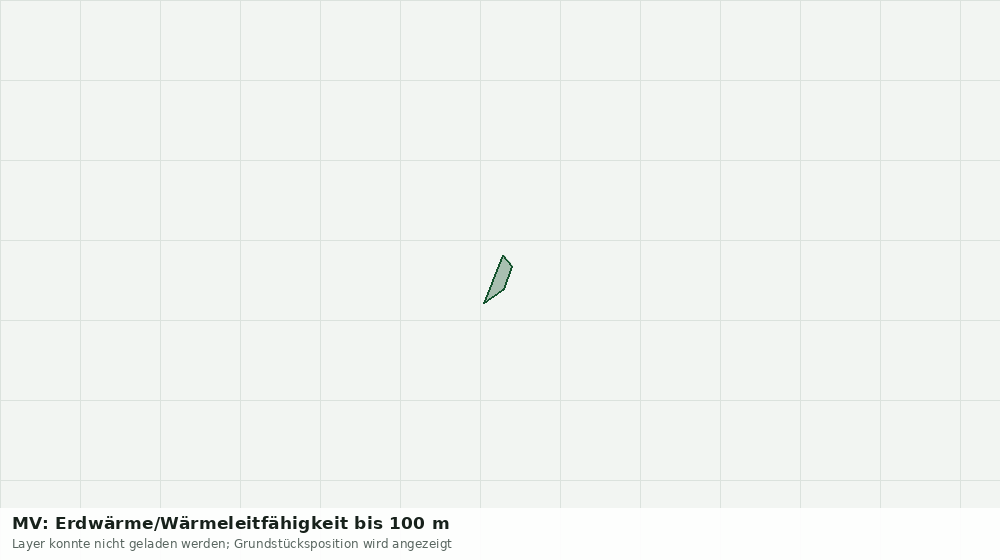 Statische Kartenansicht: MV: Erdwärme/Wärmeleitfähigkeit bis 100 m