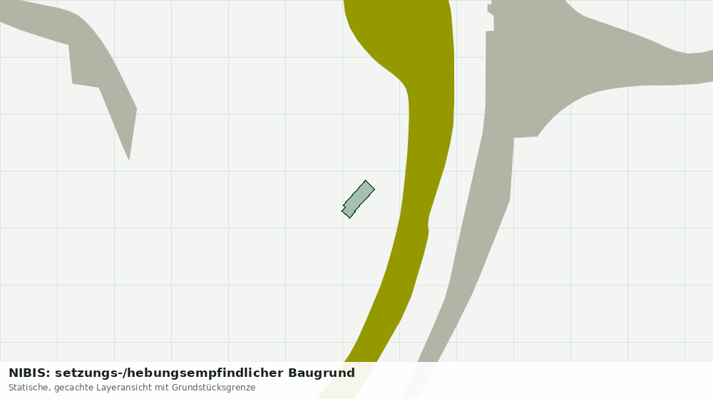 Statische Kartenansicht: NIBIS: setzungs-/hebungsempfindlicher Baugrund