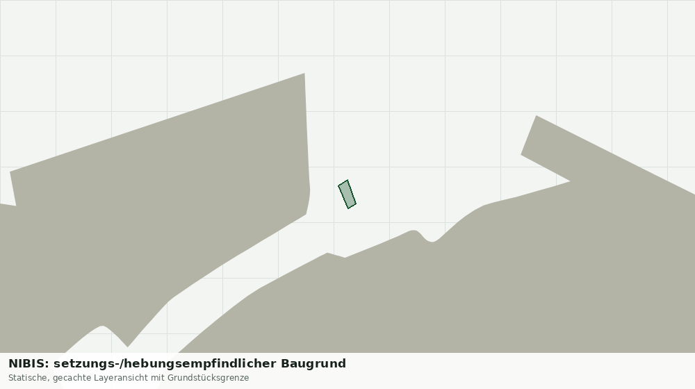 Statische Kartenansicht: NIBIS: setzungs-/hebungsempfindlicher Baugrund