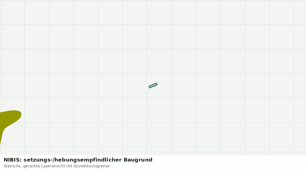 Statische Kartenansicht: NIBIS: setzungs-/hebungsempfindlicher Baugrund