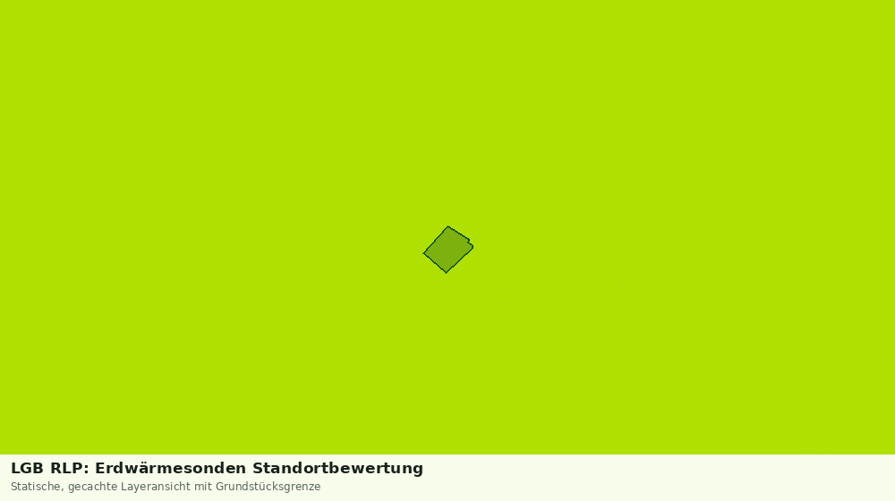 Statische Kartenansicht: LGB RLP: Erdwärmesonden Standortbewertung