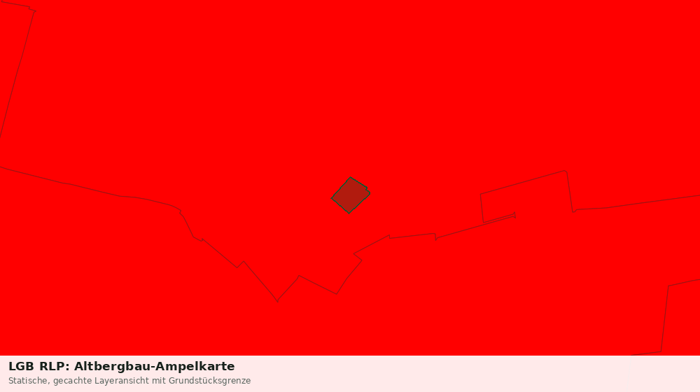 Statische Kartenansicht: LGB RLP: Altbergbau-Ampelkarte