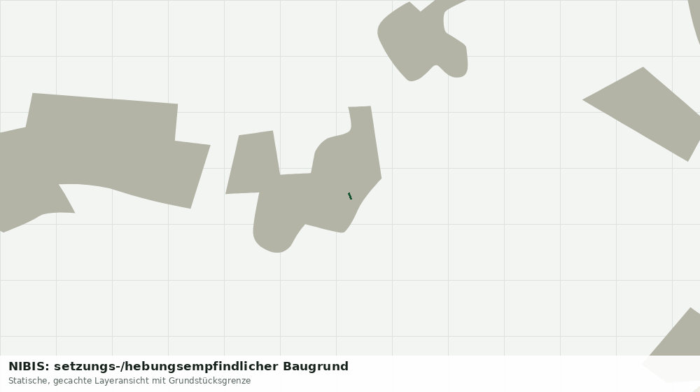 Statische Kartenansicht: NIBIS: setzungs-/hebungsempfindlicher Baugrund
