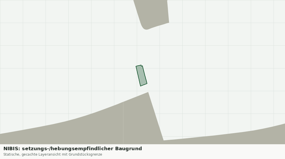 Statische Kartenansicht: NIBIS: setzungs-/hebungsempfindlicher Baugrund