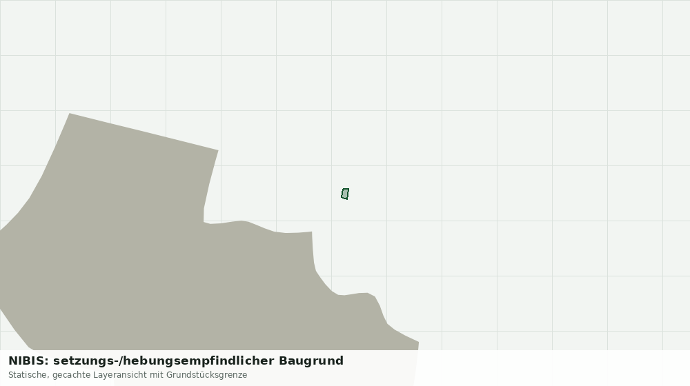 Statische Kartenansicht: NIBIS: setzungs-/hebungsempfindlicher Baugrund