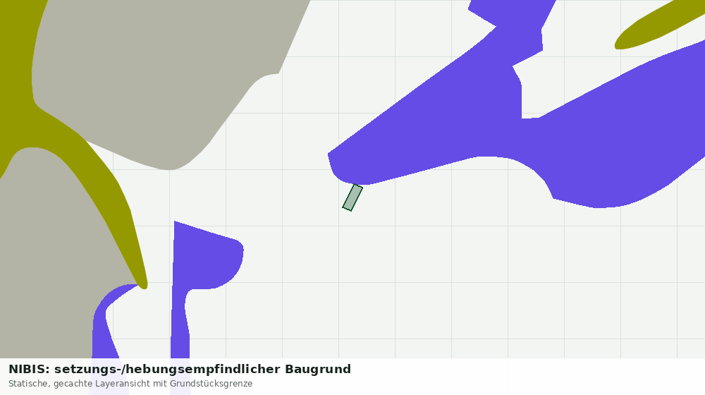 Statische Kartenansicht: NIBIS: setzungs-/hebungsempfindlicher Baugrund