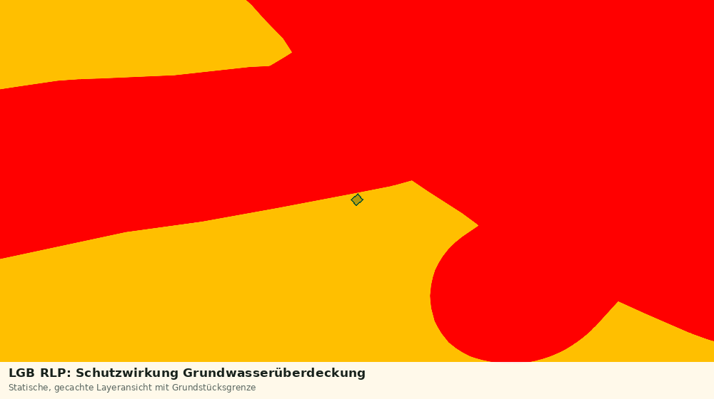 Statische Kartenansicht: LGB RLP: Schutzwirkung Grundwasserüberdeckung