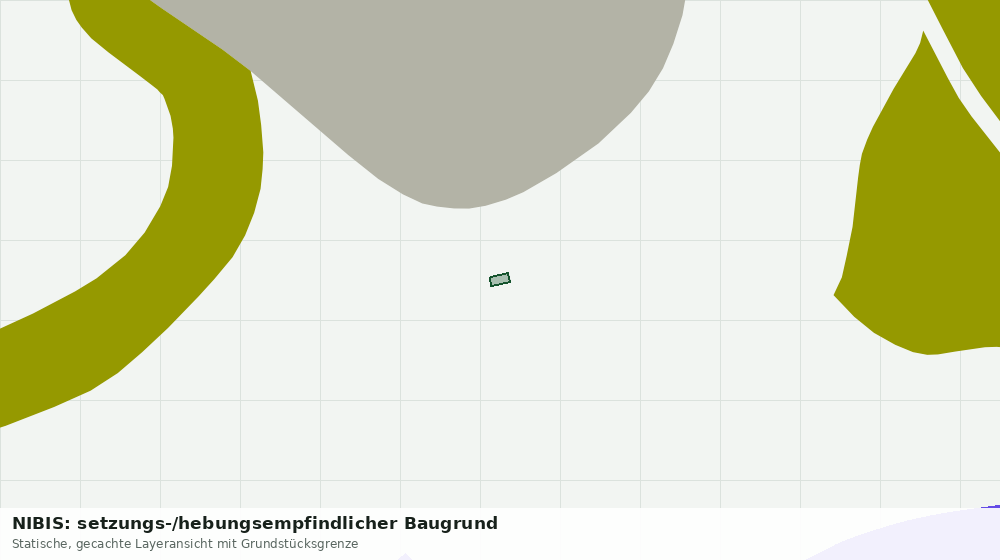 Statische Kartenansicht: NIBIS: setzungs-/hebungsempfindlicher Baugrund