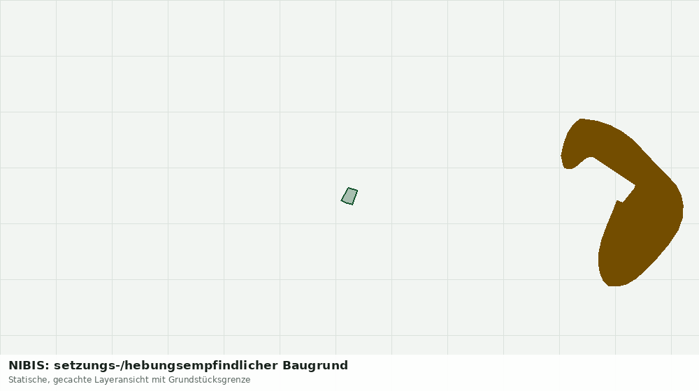 Statische Kartenansicht: NIBIS: setzungs-/hebungsempfindlicher Baugrund