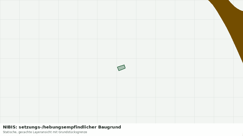 Statische Kartenansicht: NIBIS: setzungs-/hebungsempfindlicher Baugrund