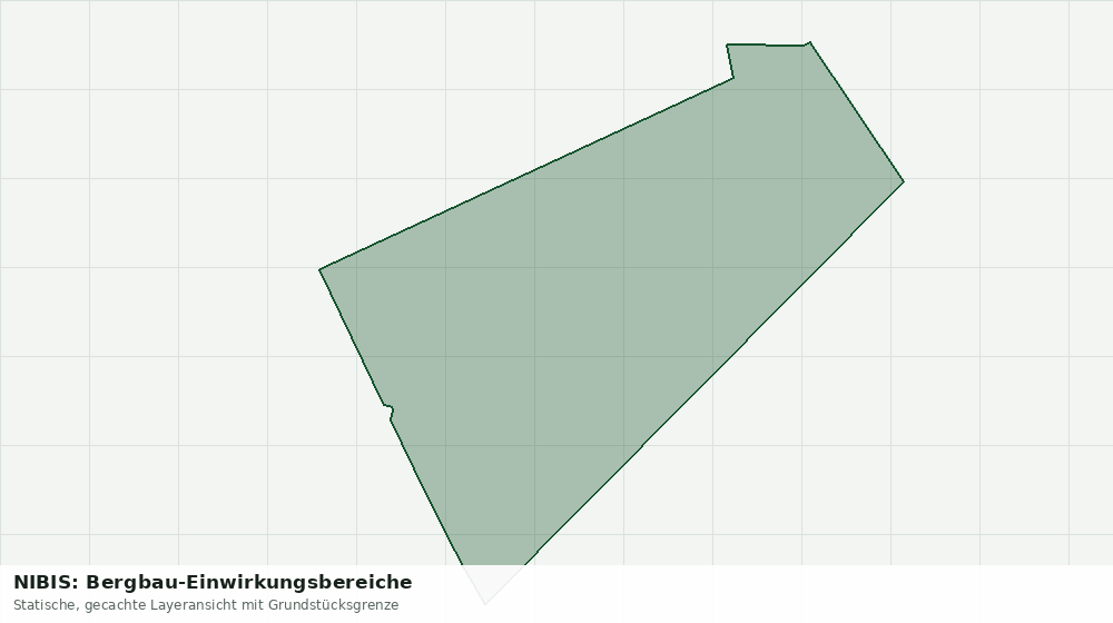 Statische Kartenansicht: NIBIS: Bergbau-Einwirkungsbereiche