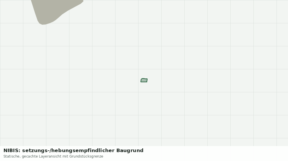 Statische Kartenansicht: NIBIS: setzungs-/hebungsempfindlicher Baugrund