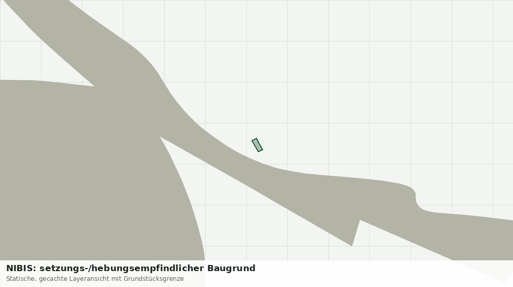 Statische Kartenansicht: NIBIS: setzungs-/hebungsempfindlicher Baugrund
