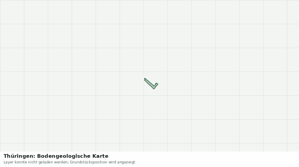 Statische Kartenansicht: Thüringen: Bodengeologische Karte