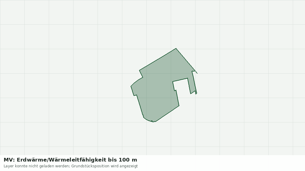 Statische Kartenansicht: MV: Erdwärme/Wärmeleitfähigkeit bis 100 m