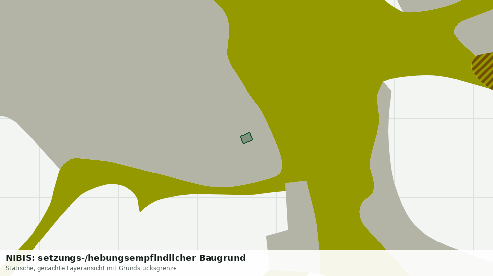 Statische Kartenansicht: NIBIS: setzungs-/hebungsempfindlicher Baugrund