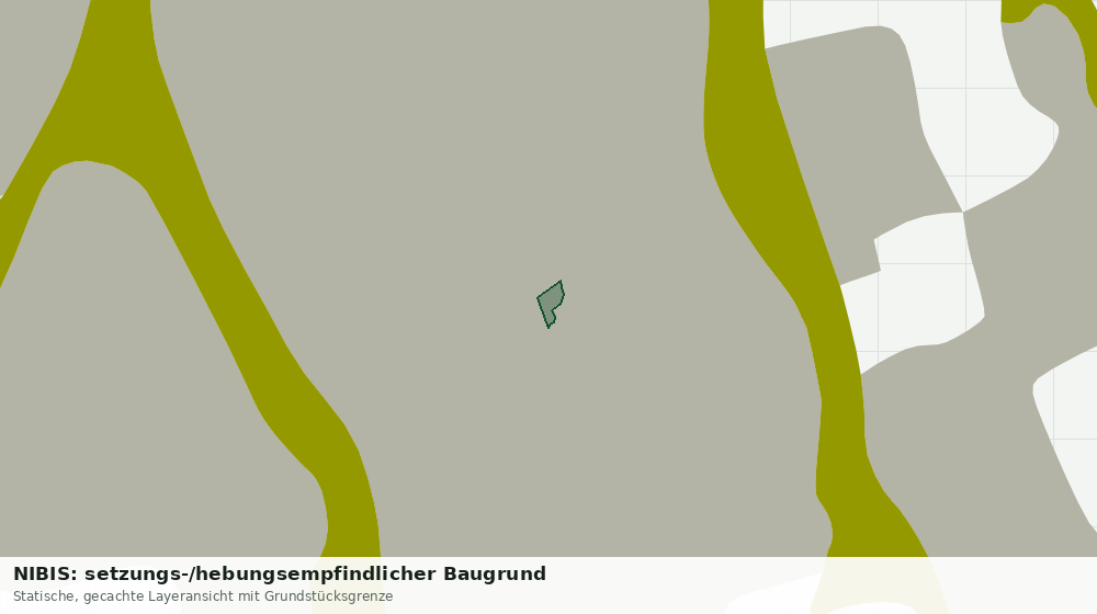 Statische Kartenansicht: NIBIS: setzungs-/hebungsempfindlicher Baugrund