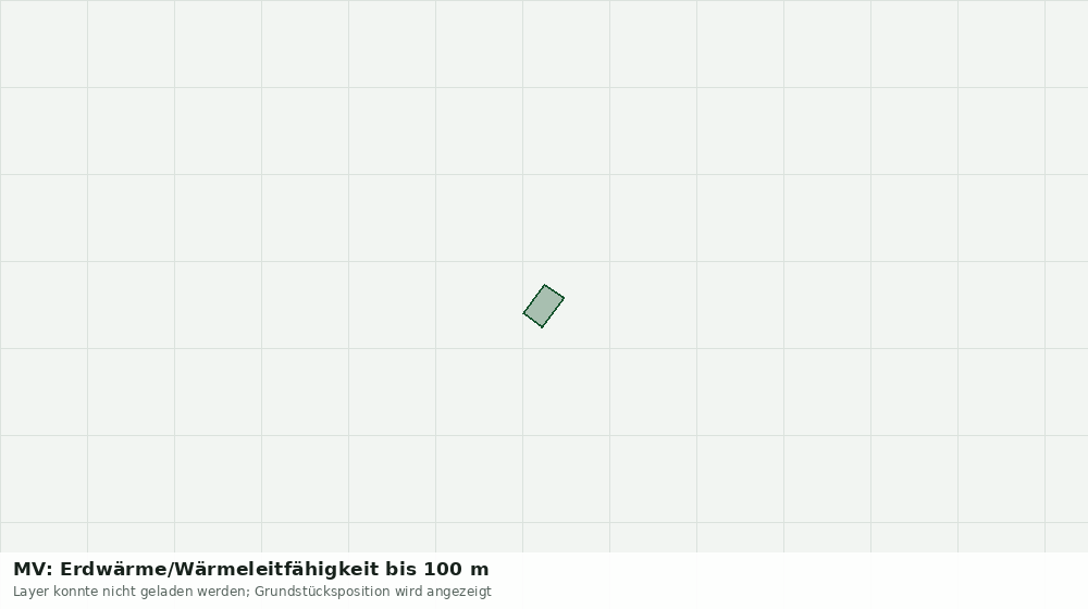 Statische Kartenansicht: MV: Erdwärme/Wärmeleitfähigkeit bis 100 m