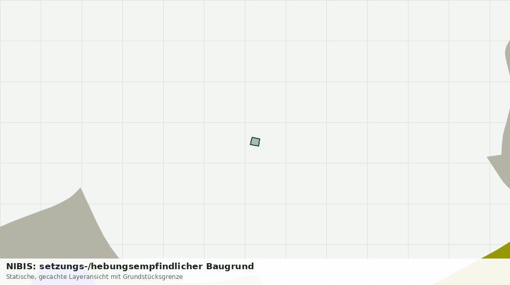 Statische Kartenansicht: NIBIS: setzungs-/hebungsempfindlicher Baugrund