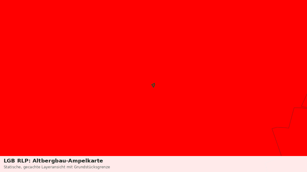 Statische Kartenansicht: LGB RLP: Altbergbau-Ampelkarte